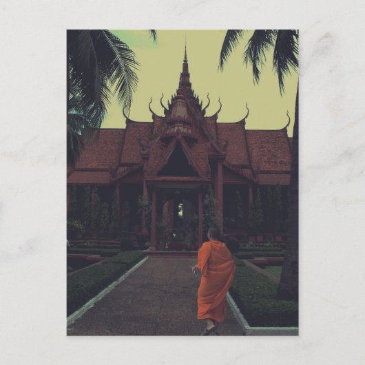 Monk im Museum Postkarte (Vorderseite)