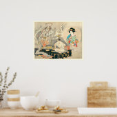 Monk konfrontiert einen Dämon Poster (Küche)