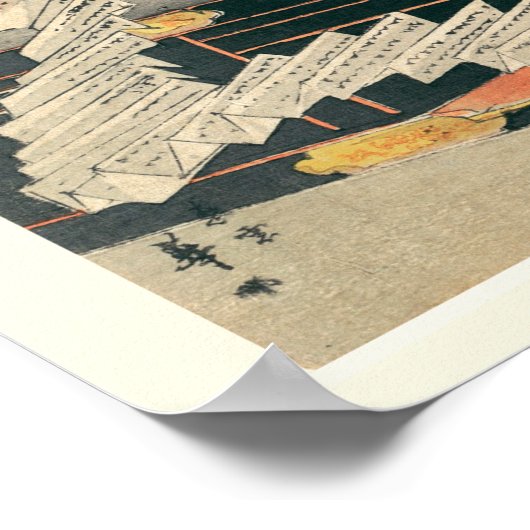 Monk konfrontiert einen Dämon Poster (Ecke)