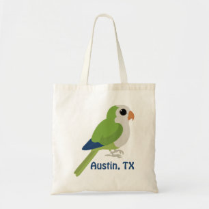 Monk Parakeet - Austin, Texas Tragetasche