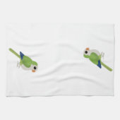 Monk Parakeet Handtuch (Horizontal)