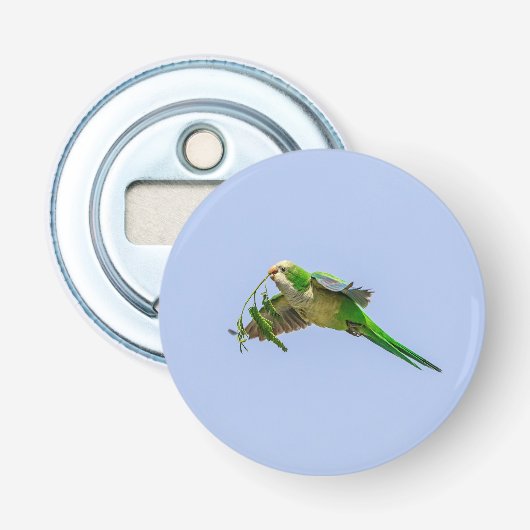 Monk Parakeet im Rio Grande Tal Flaschenöffner (Vorderseite)