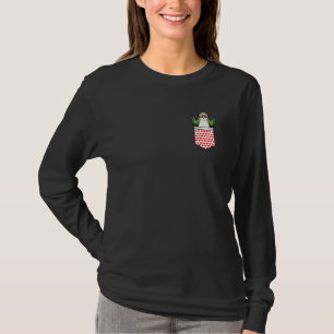 Monk Parakeet Quaker Papagei Bird aus Side Sunglas T-Shirt