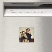 Monk Playing Klarinette Magnet (In Situ (Geschirrspüler))
