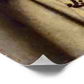 Monk Playing Klarinette Poster (Ecke)