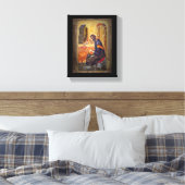 Monk Study Scripture Leinwanddruck (Insitu (Schlafzimmer))