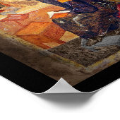 Monk Study Scripture Poster (Ecke)