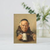 Monk von Busciolano Postkarte (Stehend Vorderseite)