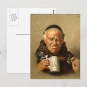 Monk von Busciolano Postkarte (Vorne/Hinten)