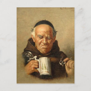 Monk von Busciolano Postkarte