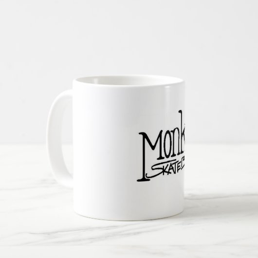 Monkdeth Skateboard-Java-Schale Kaffeetasse (Vorderseite Links)