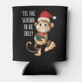 Monkey Animal Christmas Dosenkühler (Vorderseite)
