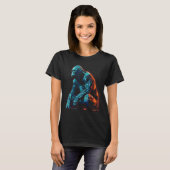 Monkey artwork - animal art zoo gorilla T-Shirt (Vorne ganz)