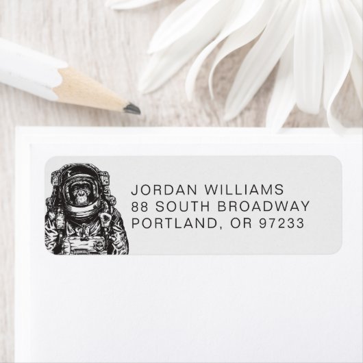 Monkey Astronaut | Name hinzufügen (Insitu)