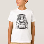 Monkey Astronaut T-Shirt (Vorderseite)