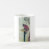 Monkey auf Kirschblüten durch Ando, Hiroshige Kaffeetasse (Mittel)