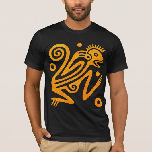 Monkey Aztec T-Shirt (Vorderseite)
