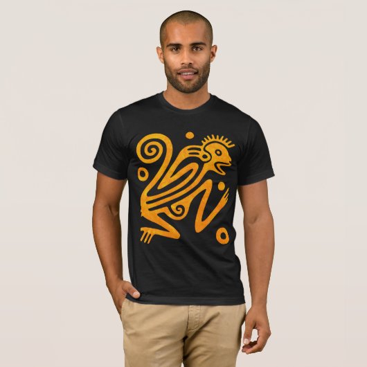 Monkey Aztec T-Shirt (Vorne ganz)