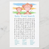 Monkey Baby Shooter Word Search Game (Vorderseite)