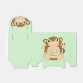 Monkey Baby Showgrün Geschenkschachtel (Ungefaltet)