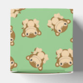 Monkey Baby Showgrün Geschenkschachtel (Oben)