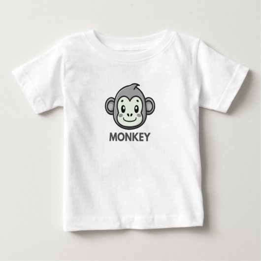 Monkey baby t-shirt (Vorderseite)