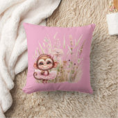 Monkey Ballerina Kissen (Decke)