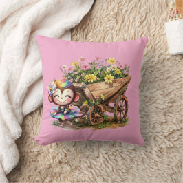 Monkey Ballerina Kissen