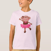 Monkey Ballerina T-Shirt (Vorderseite)