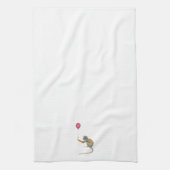 Monkey Ballon Party Geschirrtuch (Vertikal)