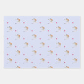 Monkey-Ballon Partys CadeauPapier Vellen Set Geschenkpapier Set (Vorderseite 3)