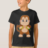 Monkey Banana Angry T-Shirt (Vorderseite)