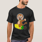 Monkey Banana Astronaut T-Shirt (Vorderseite)
