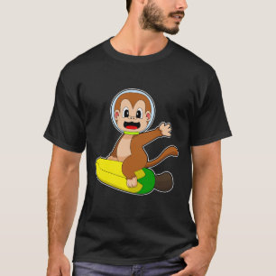 Monkey Banana Astronaut T-Shirt