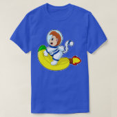 Monkey Banana Astronaut T-Shirt (Design vorne)