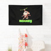 Monkey Banana Banner (Insitu)