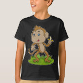 Monkey Banana Fruit T-Shirt (Vorderseite)