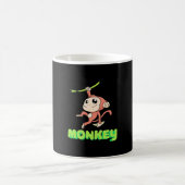 Monkey Banana Kaffeetasse (Mittel)