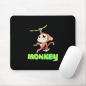 Monkey Banana Mousepad (Mit Mouse)