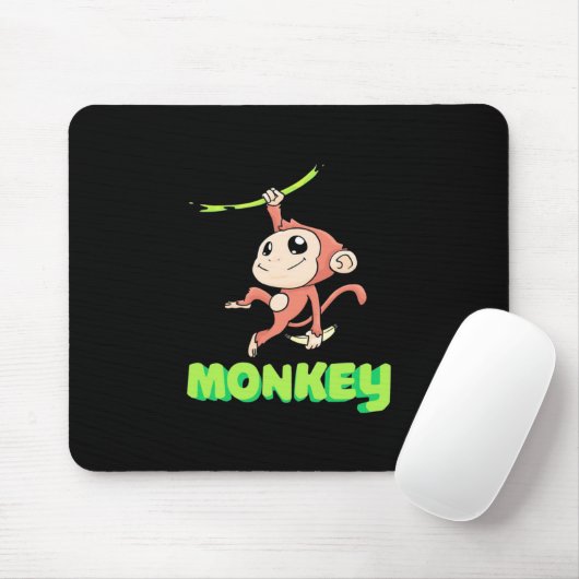 Monkey Banana Mousepad (Mit Mouse)