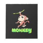 Monkey Banana Notizblock (Vorderseite)