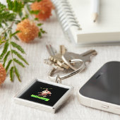 Monkey Banana Schlüsselanhänger (Seite)