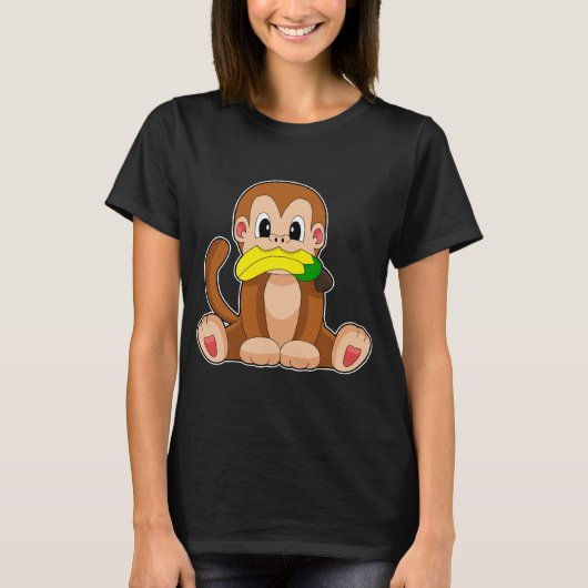 Monkey Banana T-Shirt (Vorderseite)