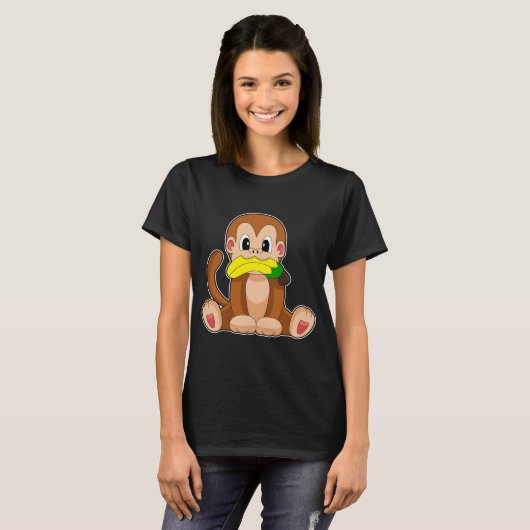 Monkey Banana T-Shirt (Vorne ganz)