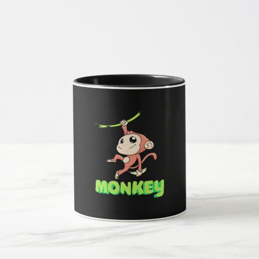 Monkey Banana Tasse (Zentrum)