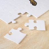 Monkey Basketball-Spieler Basketball Puzzle (Seite)