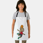 Monkey Basketball-Spieler Basketball Schürze (Insitu)