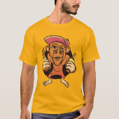 Monkey Beer Cartoon T-Shirt (Vorderseite)