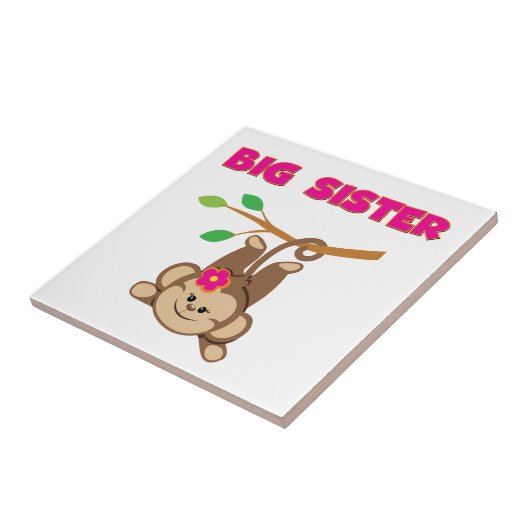 Monkey Big Sister Fliese (Seite)