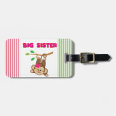 Monkey Big Sister Gepäckanhänger (Vorderseite horizontal)